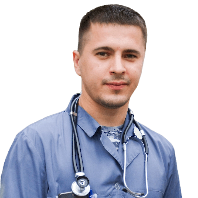 Осипов Егор Дмитриевич - фельдшер клиники Метод Довженко для жителей города Сыктывкар